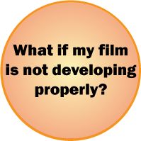 what if film not developing properly