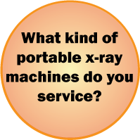 what kind of portable x-ray machines do you service